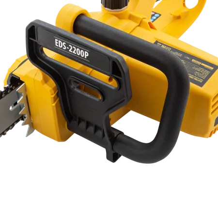 Пила цепная электрическая DENZEL EDS-2200P, 2.2 кВт, шина 45 см, шаг 3/8, 63 звена