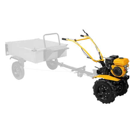 Мотоблок DENZEL DPT-270, 7 л.с, ременное сцепление,  фрез 3 x 4, ШОМ, передачи 2В/1Н