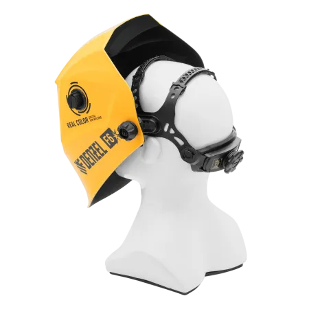 Щиток защитный лицевой DENZEL (маска сварщика) F6, см. окно 93х43, Real Color, DIN4/5-8/9-13