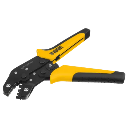 Клещи для обжима неизолированных наконечников DENZEL НК и НВ, разъемов РП, 1,5 - 6 мм2