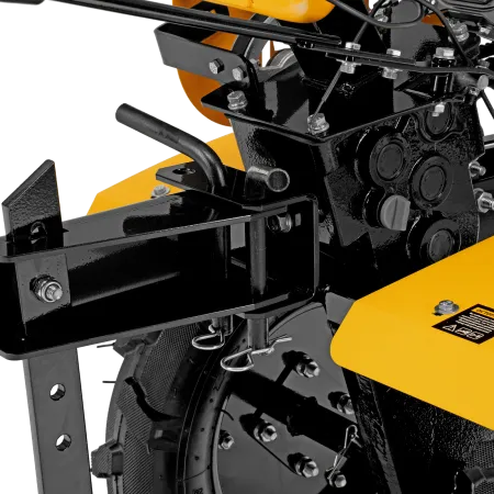 Мотоблок DENZEL DPT-370S, 7 л.с., ремен.сцеп, фрез 3х4, ШОМ, передачи 3В/1Н