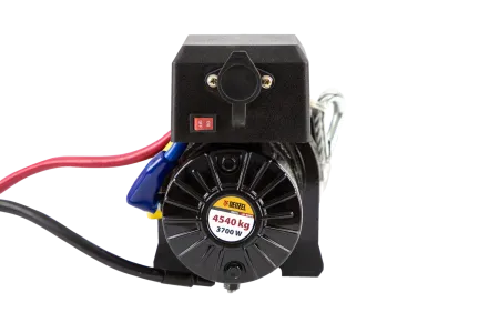 Лебедка автомобильная электрическая DENZEL LB-4000, 4.5 т, 3.7 кВт, 12В