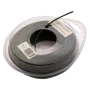 Леска для триммера DENZEL Flex Сord 96127, 2 мм x 15 м, круглая, двухкомпонентная