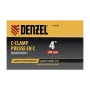 Струбцина G-образная DENZEL, 4", 100 мм