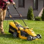Газонокосилка электрическая DENZEL GM-1800, 1800 Вт, ширина 38 см, 6 уровней, 40 л