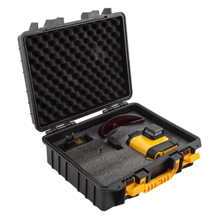 Лазерный уровень DENZEL LX 360-3 Red, 30 м, 635 нм, Li 2800 мАч, 5/8 дюйм