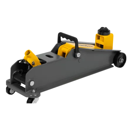 Домкрат гидравлический подкатной с фиксатором DENZEL 3 т, 190-532 мм, SUV