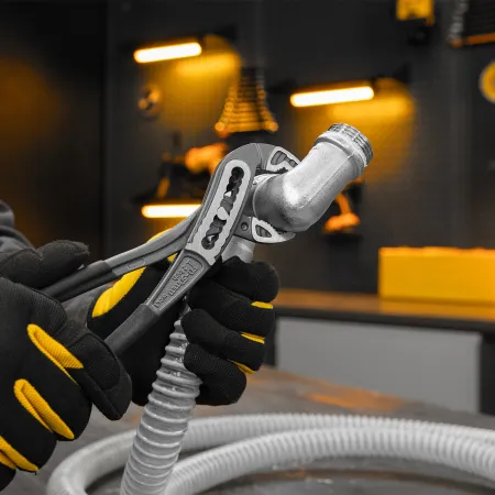 Клещи переставные DENZEL обливные рукоятки, 240 мм