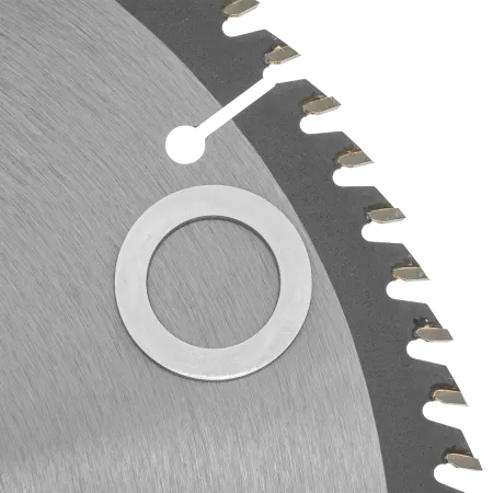 Пильный диск по дереву DENZEL ф255 х 30 мм, 80 зубьев