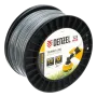 Леска для триммера DENZEL двухкомпонентная круглая, 3,0мм х 123м, на DIN катушке EXTRA CORD