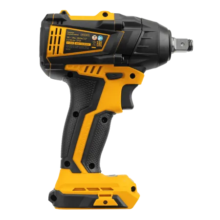 Гайковерт ударный аккумуляторный бесщеточный DENZEL CIW-IB-300-0, Li-ion, 18В, 300Нм