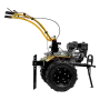 Мотоблок DENZEL DPT-370X, 7 л.с, дисковое сцепление,  фрез 3 x 4, ВОМ, передачи 3В/1Н