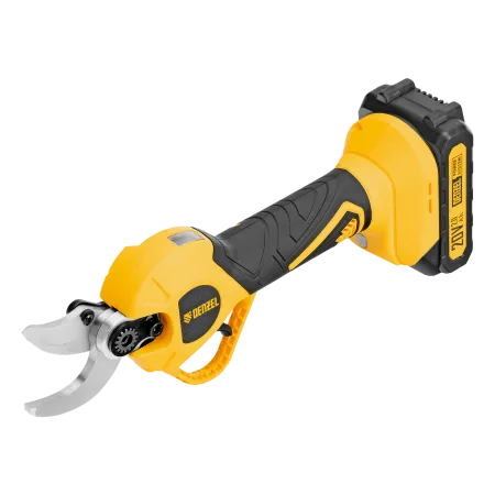 Секатор аккумуляторный, бесщет. DENZEL, CP-30BL, Li-Ion, 20 В, лезвия SK5