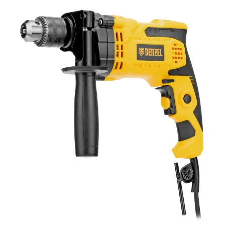 Дрель ударная DENZEL IDD-850, 850 Вт, 0-2800 об/мин, 44800 уд/мин