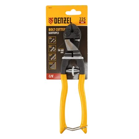 Болторез компактный DENZEL 225 мм - 9", Cr-V