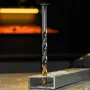 Сверло спиральное по металлу DENZEL 11 х 195 мм, Р6М5, Golden Tip, удлиненное