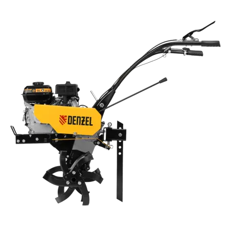 Мотоблок DENZEL DPT-170, 7 л.с., ремен.сцеп, шир 85 см, глуб 35 см,фрез 3х3,ШОМ,скор 2В/1Н,кол 8"