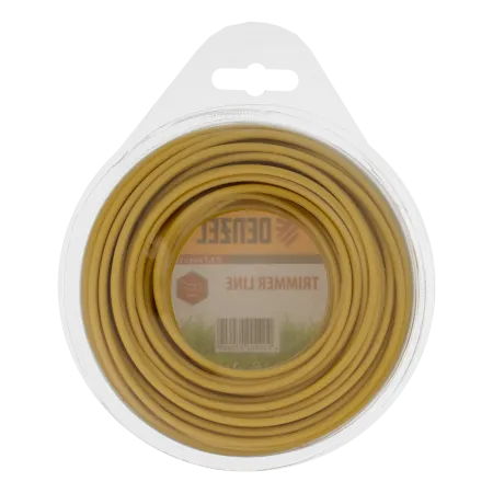 Леска для триммера круглая, DENZEL 2,7мм х 15м, блистер, Россия