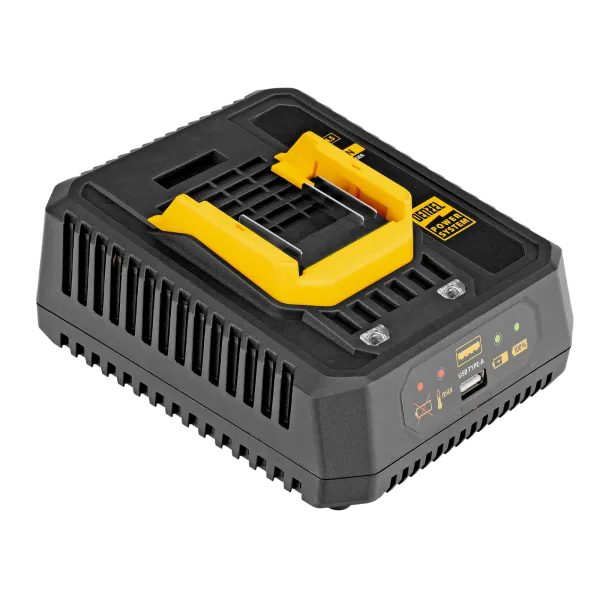 Устройство зарядное для аккумуляторов DENZEL BCH-20-4.5, Li-Ion, 20 В, 4,5 А