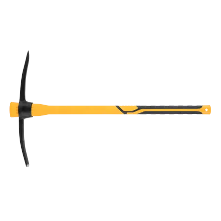 Кирка DENZEL 2000 г, узкая, фиберглассовая обрезиненная рукоятка 900 мм