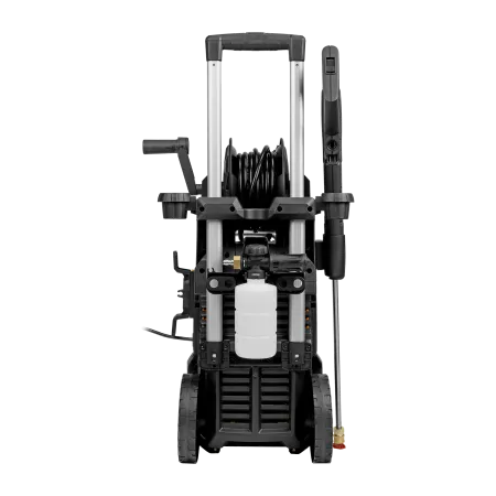 Моечная машина высокого давления DENZEL R-180iD, 2000 Вт, 180 бар, 420 л/ч, асинхронный двигатель, с барабаном
