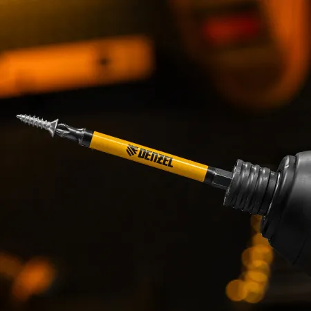 Бита DENZEL PH2х90, сталь S2, цилиндр., 10 шт. Е 6,3