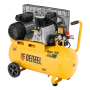 Компрессор воздушный DENZEL BCI2300/50, 2.3 кВт, ременный привод, 50 литров, 400 л/мин
