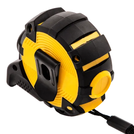 Рулетка DENZEL 31520 3м х 16мм, автоматич. фиксац., нейлон. покрытие, магнит. зацеп, двухстор. разметка