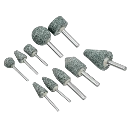 Набор шарошек DENZEL для дрели (ПШМ), 10 шт