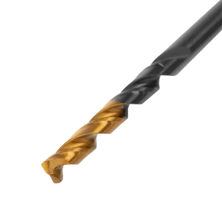 Сверло по металлу DENZEL 3,5 мм, HSS-Tin, Golden Tip, 10 шт.