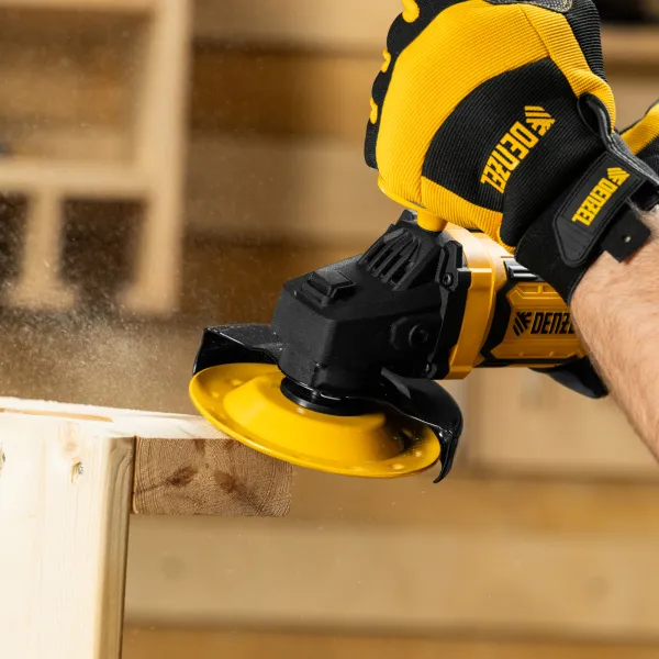 Чашка твердосплавная зачистная DENZEL, 125 мм, Наклонная, мелкое зерно #32