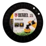Леска для триммера DENZEL 96804 зубчатый квадрат, 2,4мм х 172м, на DIN катушке FLEX CORD