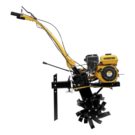 Мотоблок DENZEL DPT-270SB, 7 л.с., ремен.сцеп, фрез 3х4, ШОМ, без колес, передачи 2В/1Н