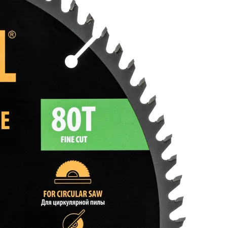 Пильный диск по дереву DENZEL ф300 х 30 мм, 80 зубьев