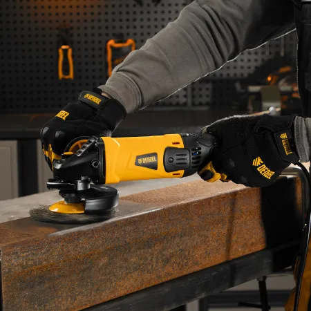 Машина шлифовальная угловая DENZEL AG125-1100A, 1100 Вт, 125 мм, 3000-11000 об/мин