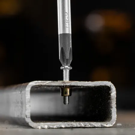 Заклепки резьбовые DENZEL стальные, оцинкованные, М3, пластиковый кейс, 200 шт.