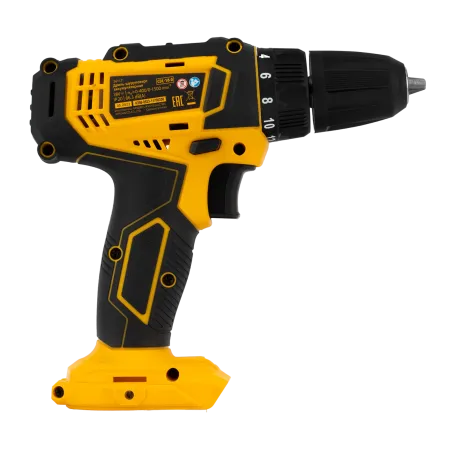 Дрель-шуруповерт аккумуляторная DENZEL CDL-18-0, Li-Ion, 18 В