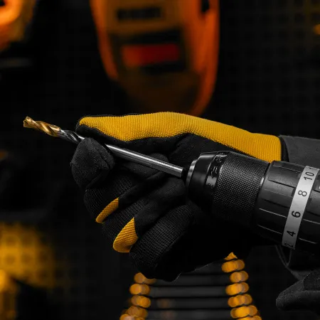 Сверло спиральное по металлу DENZEL 7,5 x 109 мм, Р6М5, Golden Tip, многогранная заточка