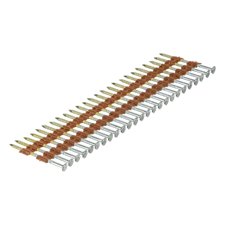 Гвозди DENZEL для пнев. нейлера (оцинк.), длина - 50 мм, диам. - 2,9 мм, 2000 шт.