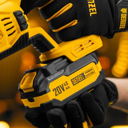 Пила сабельная аккумуляторная DENZEL RS-180,  Li-Ion, 20 В