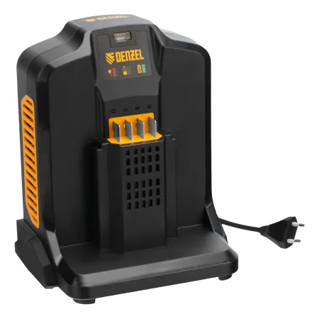 Пила цепная  аккумуляторная  бесщет. DENZEL RCS 400-62, 400 мм, Li-ion, 62В