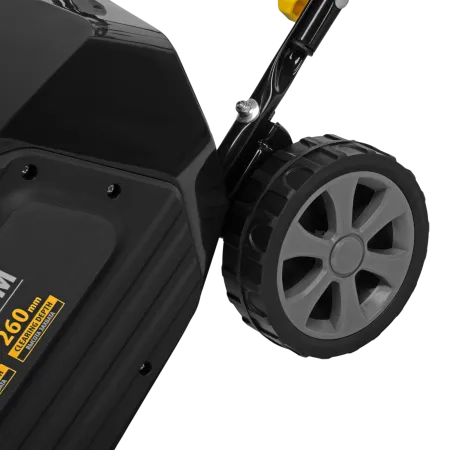 Снегоуборщик электрический DENZEL ESB-460-M, 1.8 кВт, металлический шнек, LED фара