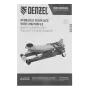 Домкрат гидравлический подкатной DENZEL 3,8 т, 110-580 мм, быстрый подъем, низкий подхват, проф.