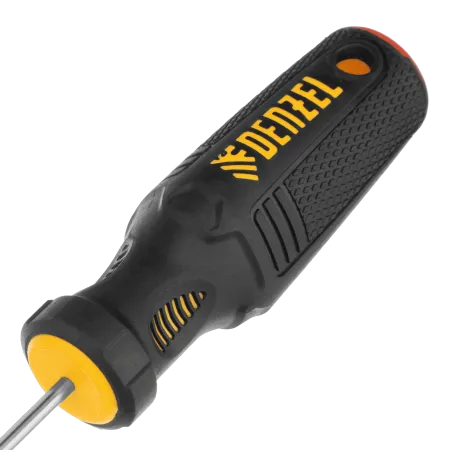 Отвертка DENZEL PH0х100 мм, CrV, трехкомпонентная рукоятка