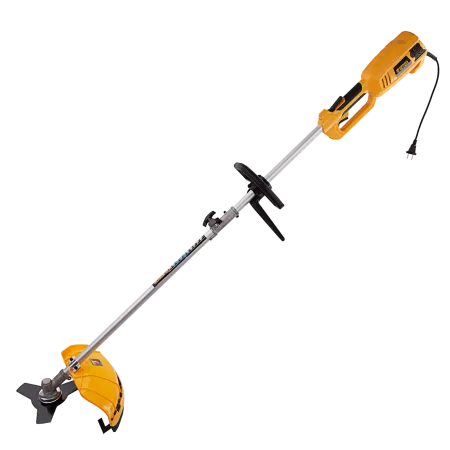 Триммер электрический DENZEL TE-1220, 1200 Вт, 380 мм, катушка, диск, разборная штанга