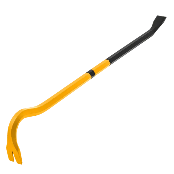 Лом-гвоздодер DENZEL 600 мм, шестигранный 16 мм, окрашенный, сталь 65