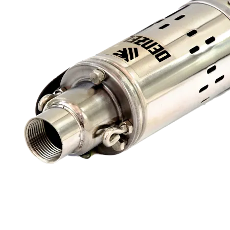 Скважинный насос DENZEL DWS-3-75, 500 Вт, 1600 л/ч, напор 75 м, винтовой, диаметр 3