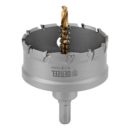 Коронка по металлу DENZEL 724021, 73 мм, твердосплавная