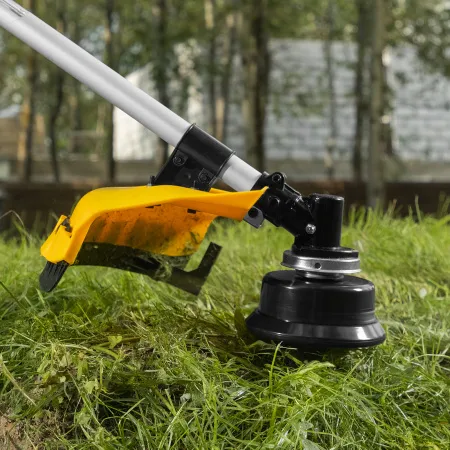 Триммер бензиновый DENZEL DT 43, 43 см3, 2.5 л.с, неразъемная штанга