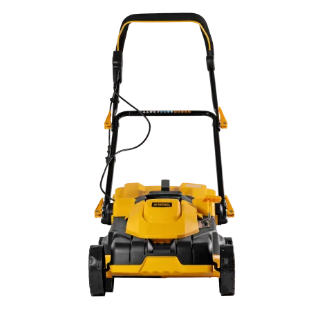 Газонокосилка электрическая DENZEL GM-2000, 2000 Вт, ширина 43 см, 6 уровней, 45 л